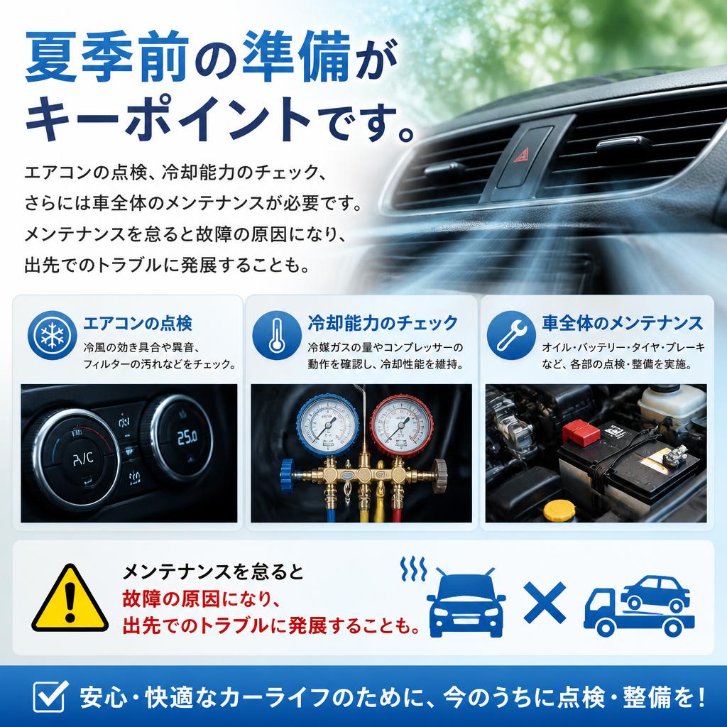 サマーシーズンに向けた準備