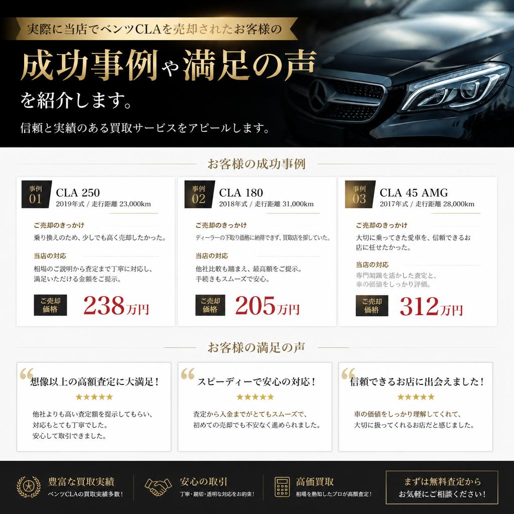 お客様の声:実績ある高価買取