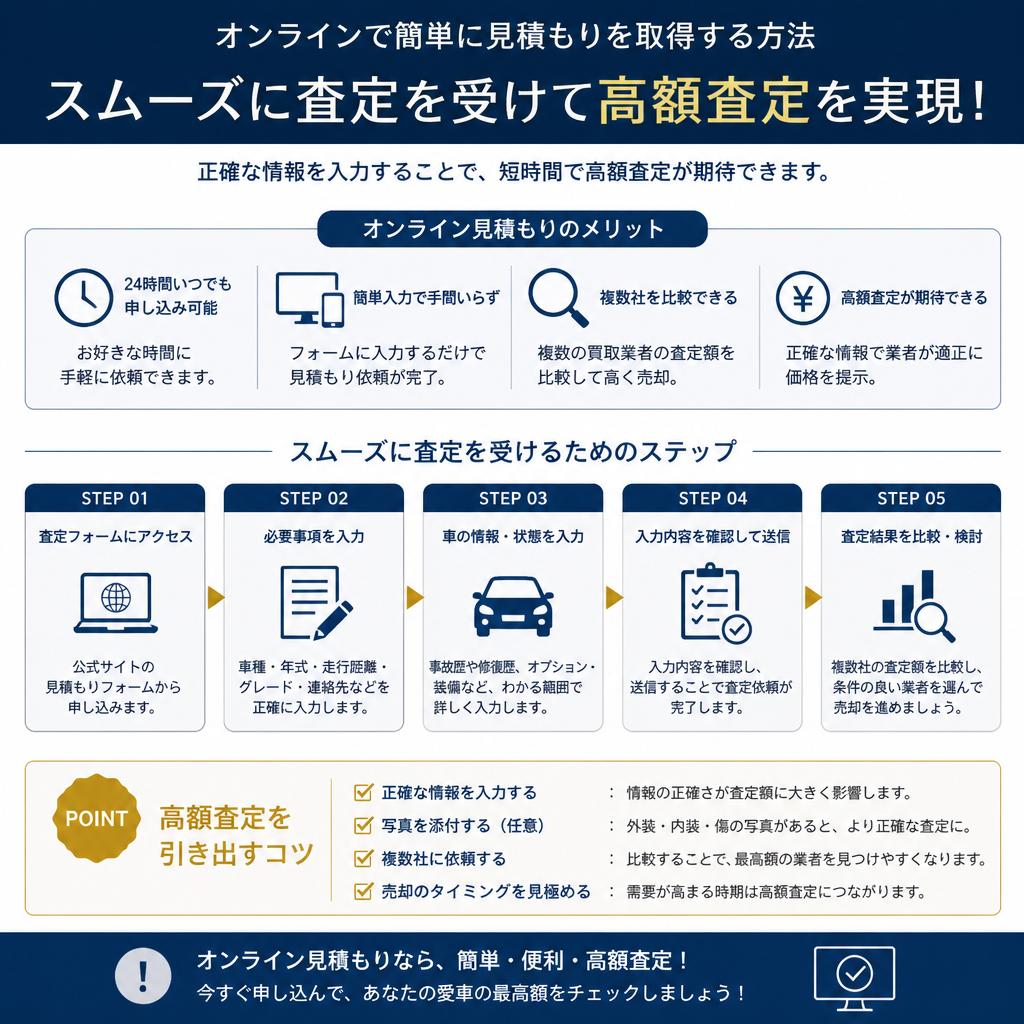 簡単・スピーディーな見積もり方法