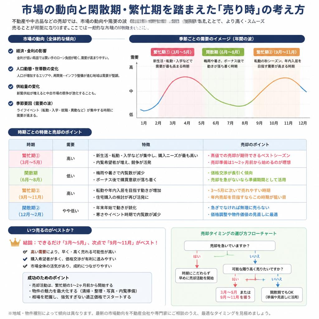 4. 売却時期を考慮する重要性