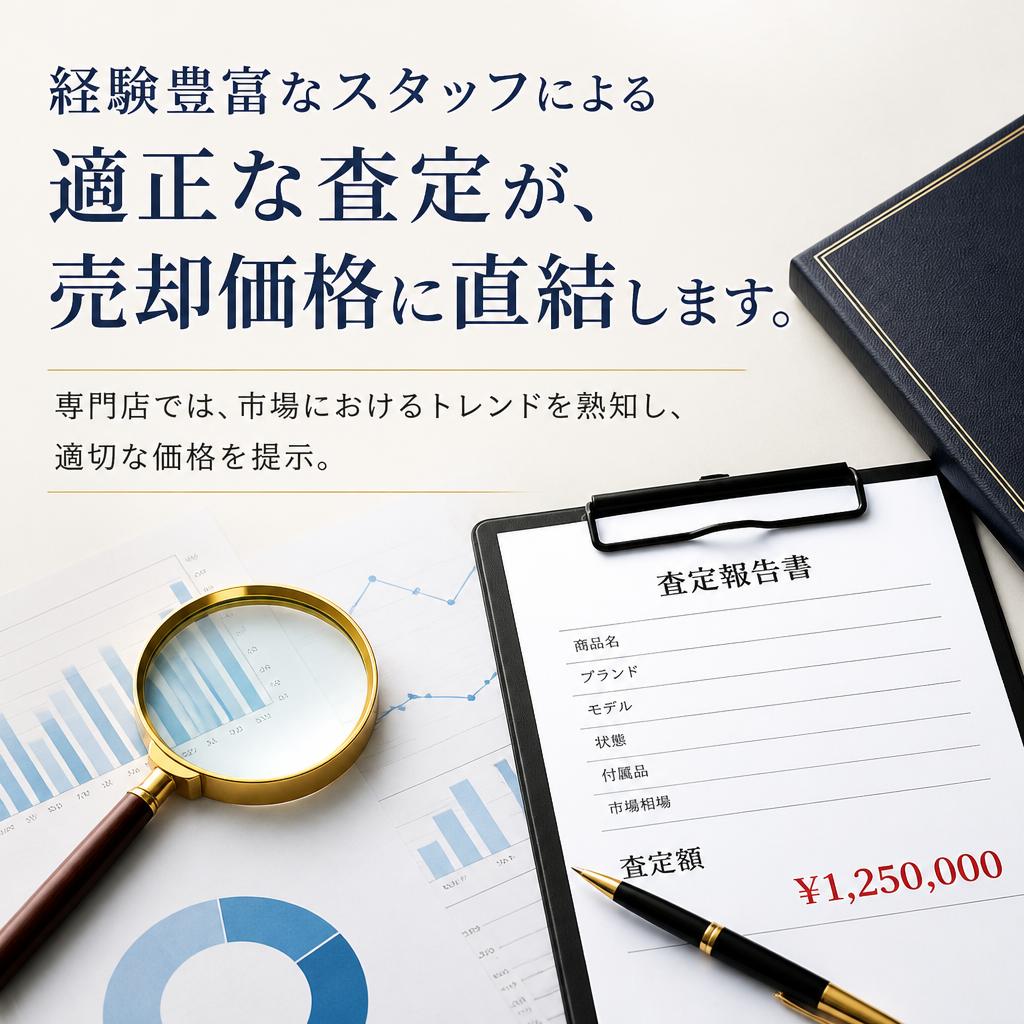 専門店ならではの高査定の理由