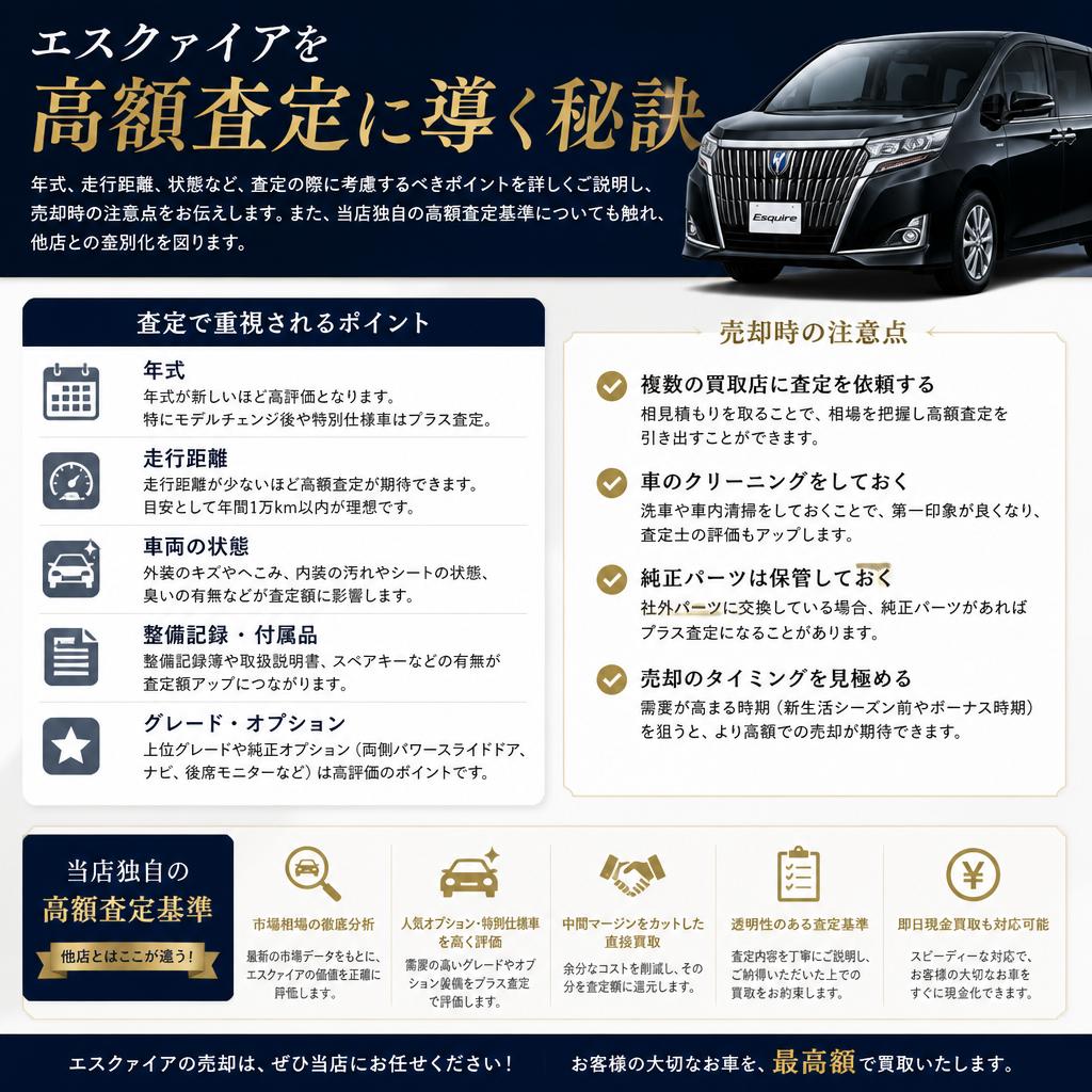 高額査定のポイント
