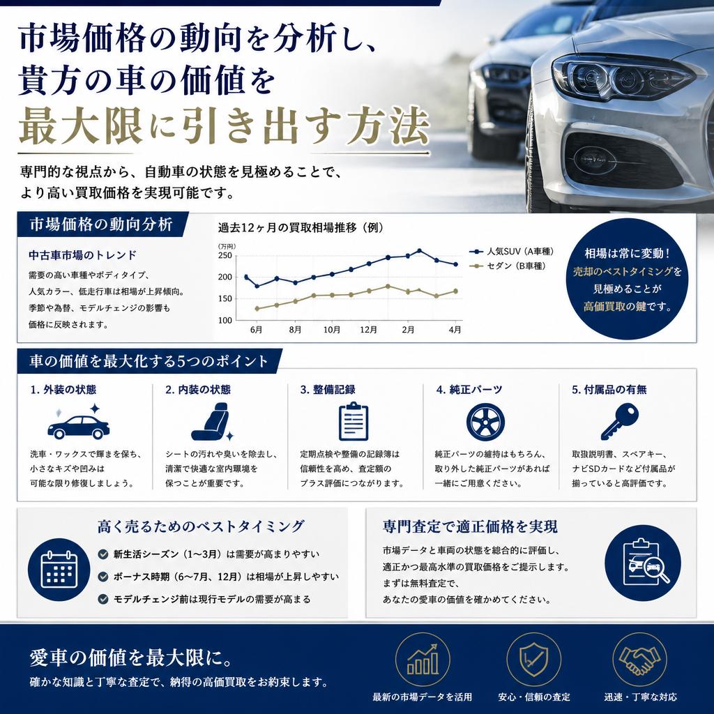 高額買取の理由