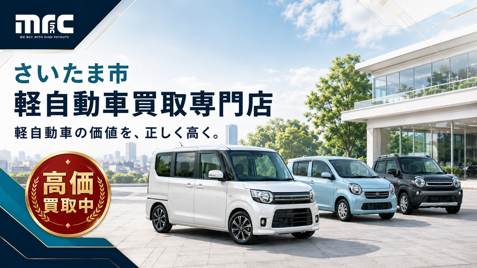 軽自動車の高価買取はお任せ！