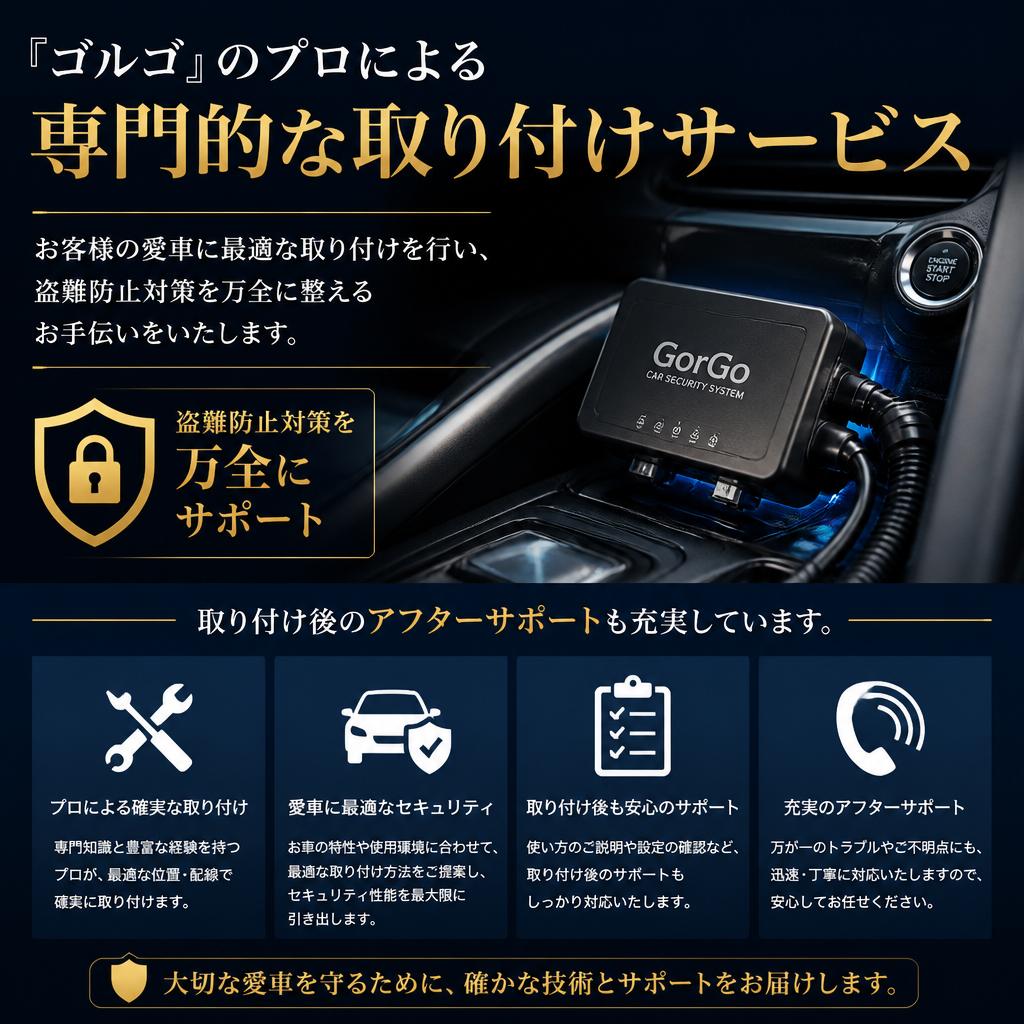 取り付けサービスのご案内