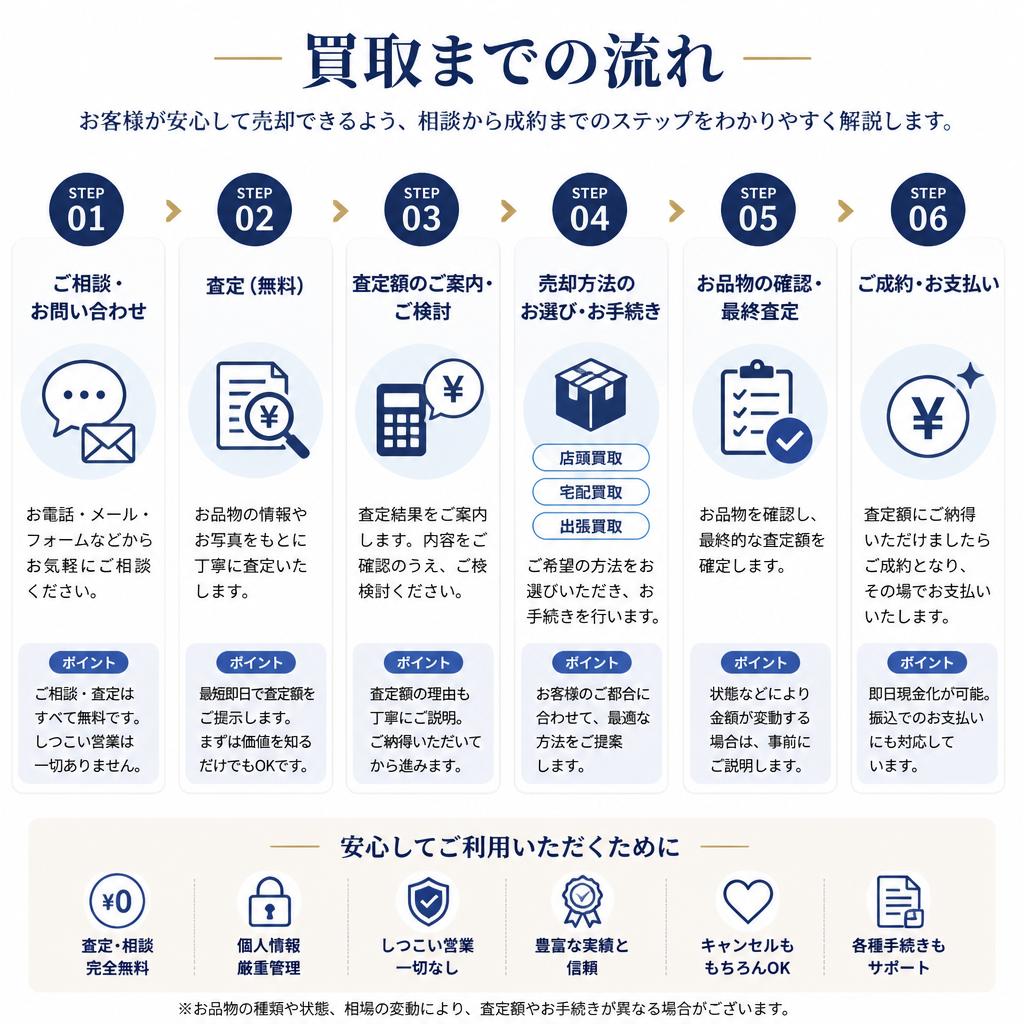 4. 簡単な売却の流れ