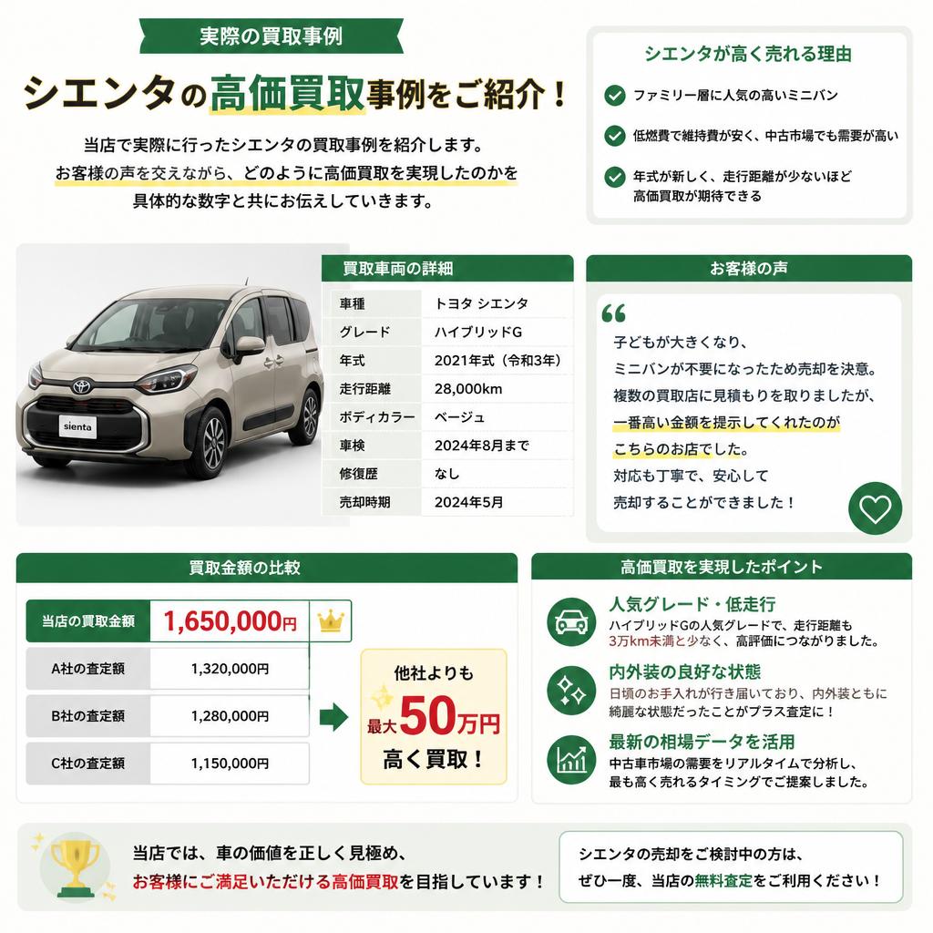 実際の買取事例