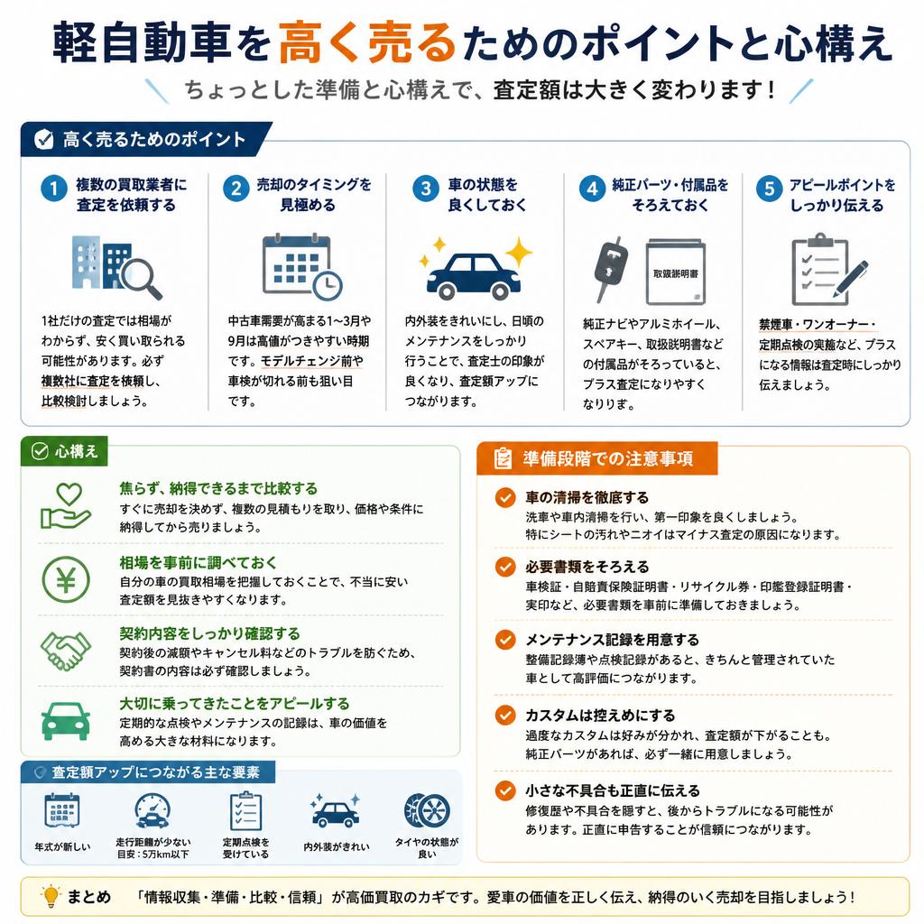 お得に売却するためのポイント