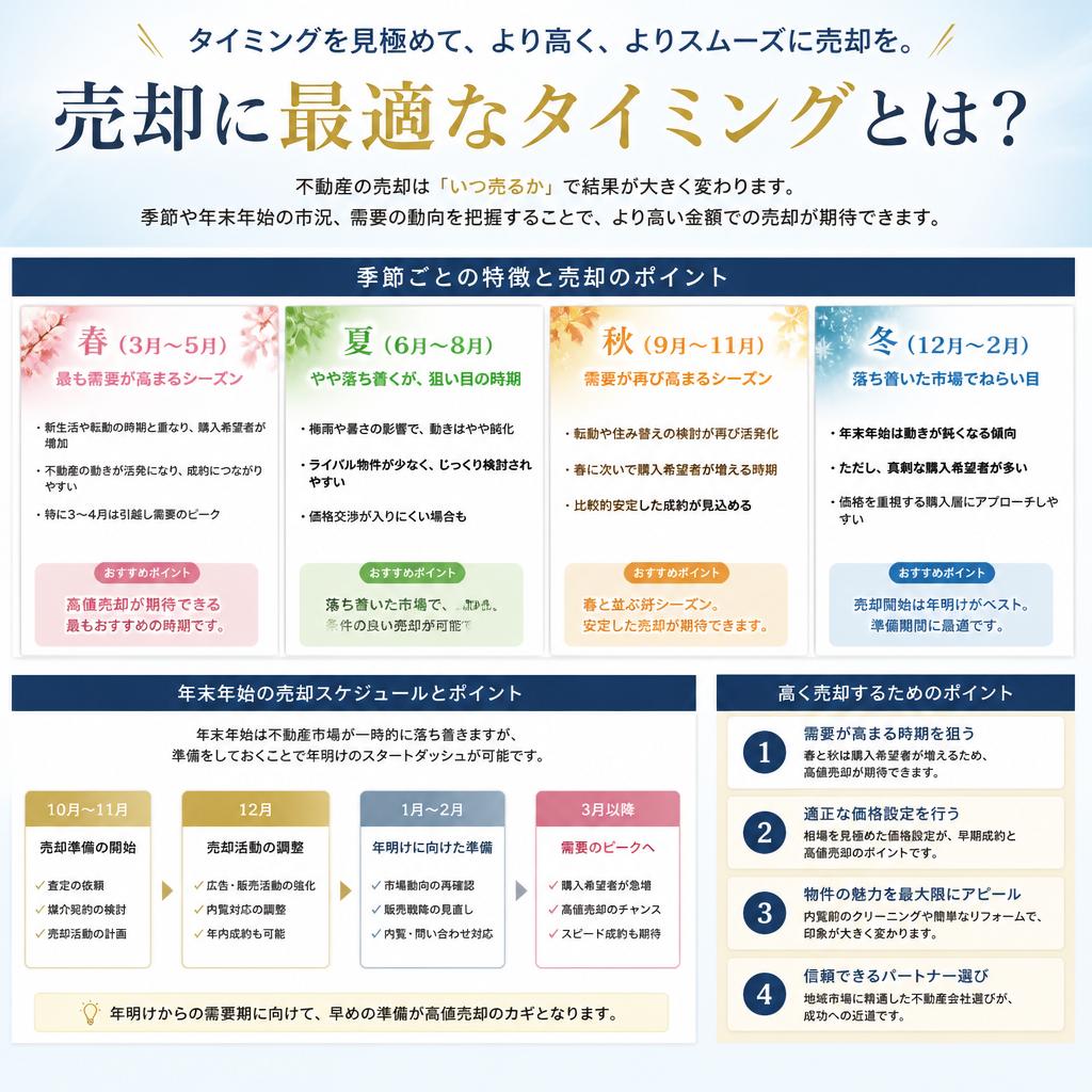 ２. 賢い売却時期の見極め方