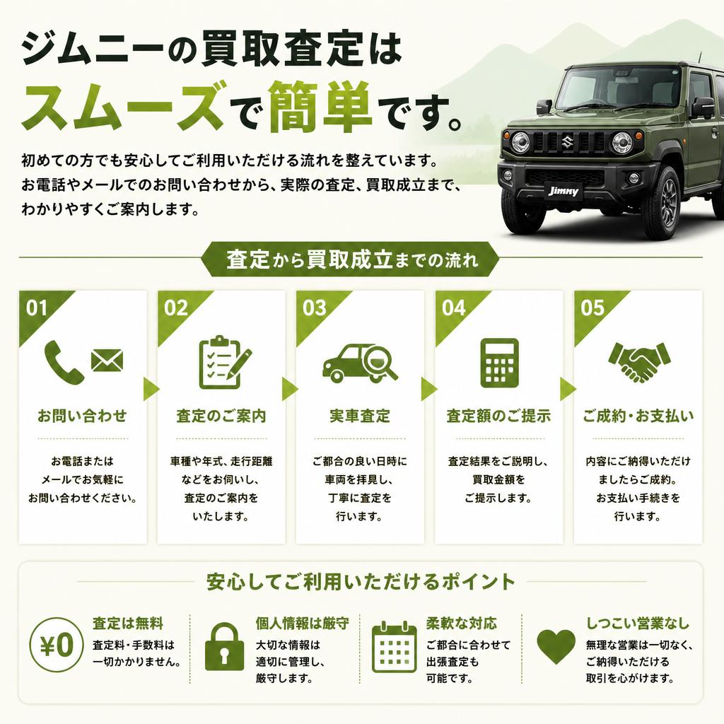 買取までの流れ